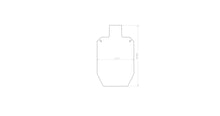 Load image into Gallery viewer, 3/8" AR500 / AR550 FULL SIZE IPSC (DOUBLE HOLE)
