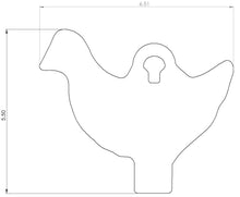 Load image into Gallery viewer, 1/4" AR500 HEN