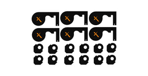 3/8” AR500 / AR550 DIY DUELING TREE (6-PADDLE)